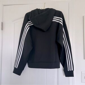 Adidas 3 Stripe Full Zip Hoodie